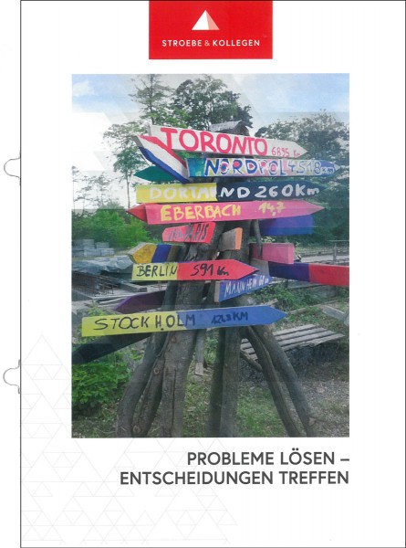 Broschüre »Probleme lösen - Entscheidungen treffen«