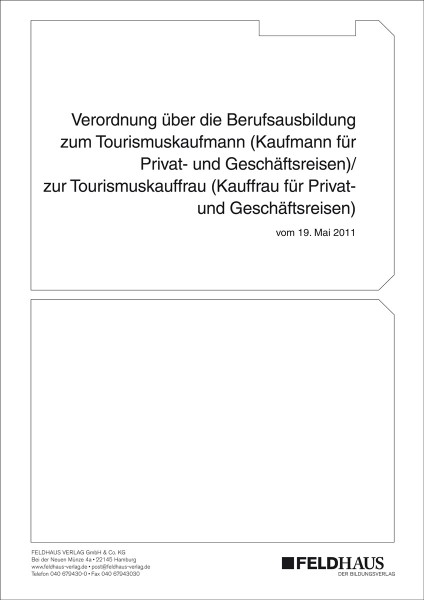 Tourismuskaufmann/-kauffrau